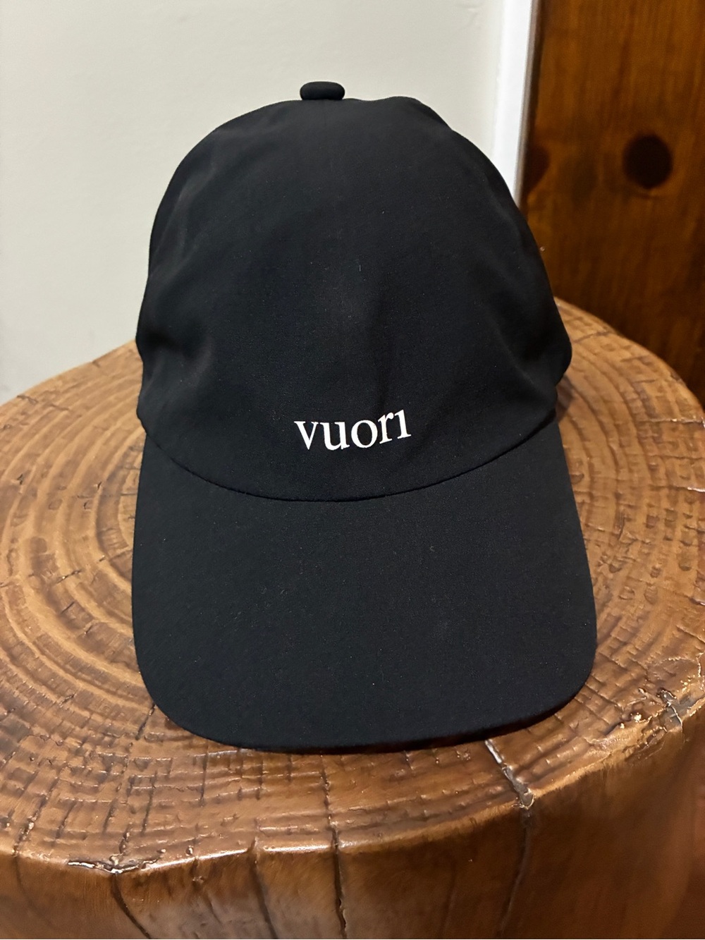Vuori Unisex Performance Hat Adjustable Black One Size Running Gym Athlete NWOT